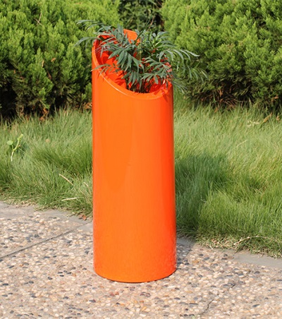 FO-203 Fiberglass Round Planter - copy