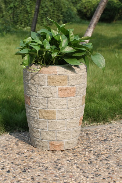 FO-204 Fiberglass Tapered Planter 