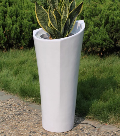 FO-213 Fiberglass Tapered Planter 