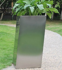 FO-9023 Stainless Steel Inclined Flowerpot